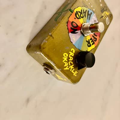 Zvex Super Hard On 2002 - Hand Painted Gold image 5