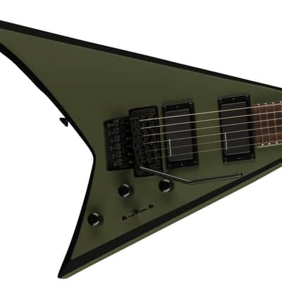 PRE-ORDER! Jackson X Series Rhoads RRX24 electric guitar Matte Army Drab w/ Black Bevels image 1