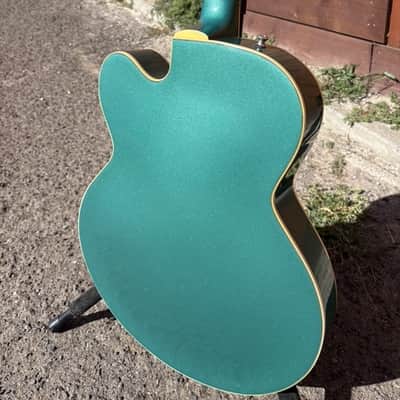 Carlo Robelli CRB1955 Peerless Gretsch 3131 Falcon Club Gigmaster Custom Paint 2010 - Color Shifting Metal Flakes image 3