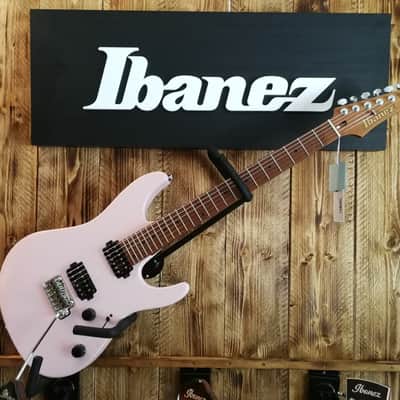 Ibanez AZ2402-PKF Prestige E-Guitar 6 String Pink Flat + Case image 2