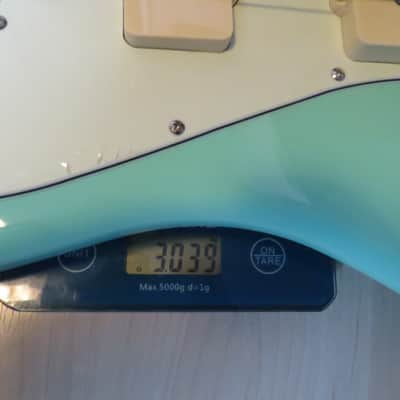 Harley Benton JA-60 CC Vintage Series Offset 2020s - Seafoam Green image 2