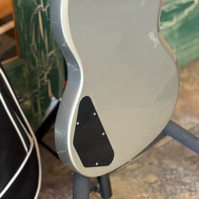 Epiphone SG Sandard Electric Guitar Silver Mist With Soft Epiphone Logo Case image 14