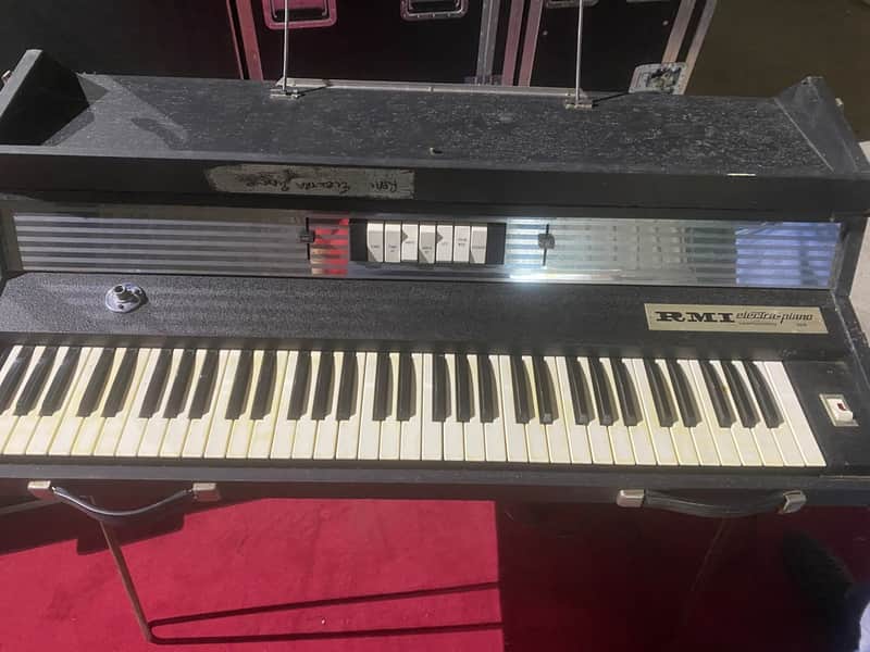 RMI Electra Piano owned and used by Rick Wakeman of YES 1970 Black image 1