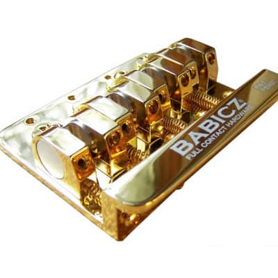 Immagine Full Contact Hardware FCH 4-String Bass Bridge (Gold) - 3