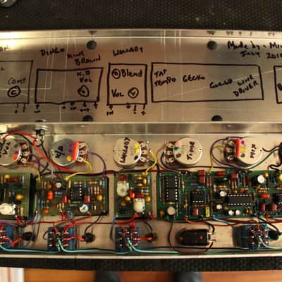 Minson Custom Pedals M7 Analog Multi-Effects 2019 image 7