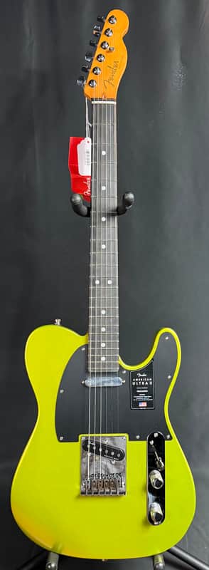 Fender American Ultra II Telecaster Electric Guitar Solar Flare Finish w/ OHSC (495)