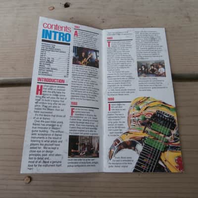 Vintage 1990 Ibanez Guitar and Bass Catalog! JEM, EX, Artist, JS Series! Rare, Original Case Candy! image 2