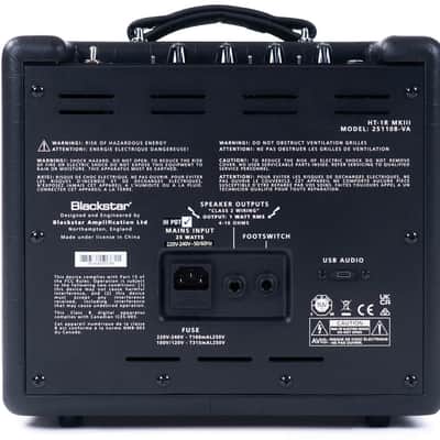 Blackstar HT-1R MkIII Combo image 5