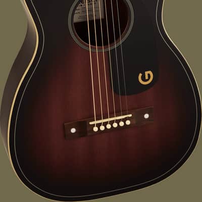 Gretsch Jim Dandy Parlour - Walnut Fingerboard, Black Pickguard, Deep Cherry Burst image 3