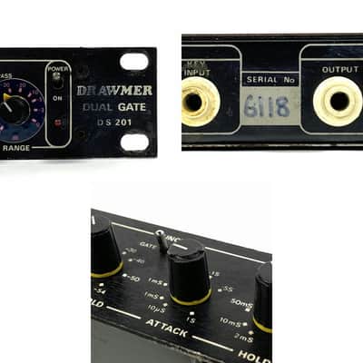Drawmer DS201 Dual Gate 1984 - Black TGHM #2 image 10