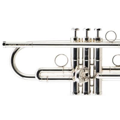 Schagerl JM1-S James Morrison Professional Bb Trumpet in Silver Plate SN 10711 image 3