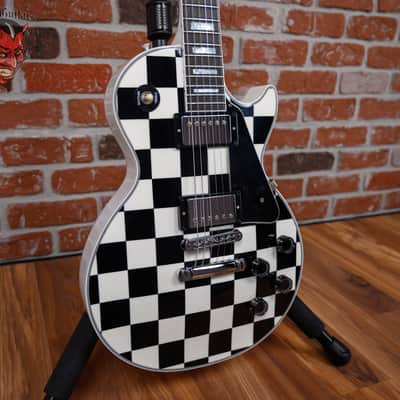 Gibson Custom Shop TRG Stinger Series les Paul Custom Murphy Lab Ultra Light Aged Checkerboard 2025 w/OHSC image 9
