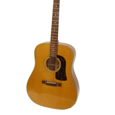 Vintage Washburn D15 Acoustic Guitar, Natural image 1
