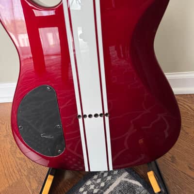 Fender Special Edition Set-Neck Esquire Custom GT 2003 - Crimson Red Metallic image 6