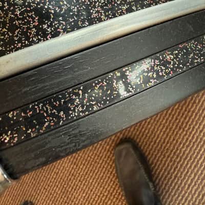 Ludwig Super Classic 1961-1963 pre-serial number - Black Galaxy Sparkle - 4 pc shell set image 15