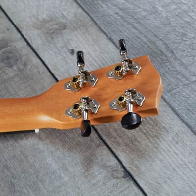 Pono MGTDP All Solid Mango 'Tenor' Pineapple Ukulele image 8