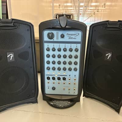 Fender Passport 300 Pro Portable 300w PA System 2010s - Black image 2