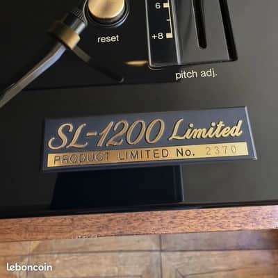 Technics SL1200LTD GOLD Turntable - Excellent Condition image 4