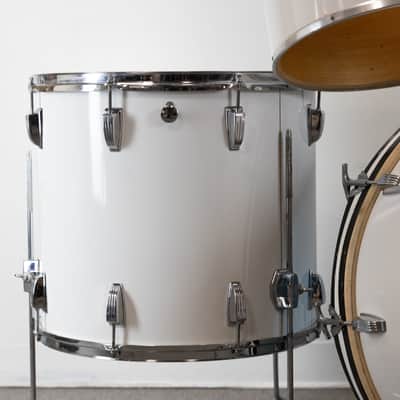 1980s Ludwig White Cortex "Concert Tom" Drum Set image 14