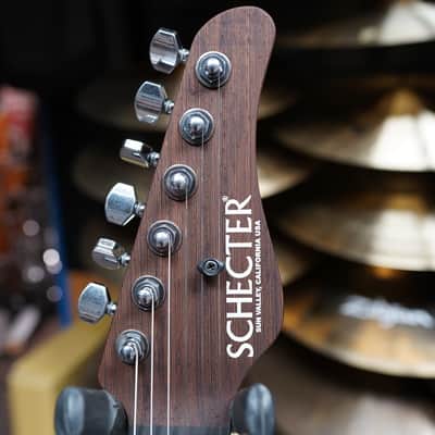 Schecter USA CUSTOM SHOP Nick Johnston PT S/H Wembley Teal Green Metallic Aged Nitro w/ Case NOS (2022) image 8