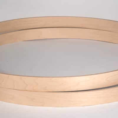 24" x 1.5" Keller Maple 12-ply Bass Drum Hoops Rims - Custom Options Available image 1