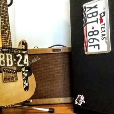 The 'TEX-Caster' Road-Warrior, One Very Cool 'Custom-Build', Solid Ash 'Hot-Rod' Body, Telecaster Electric Guitar, just looking for a 'Bitchin' ride... image 19