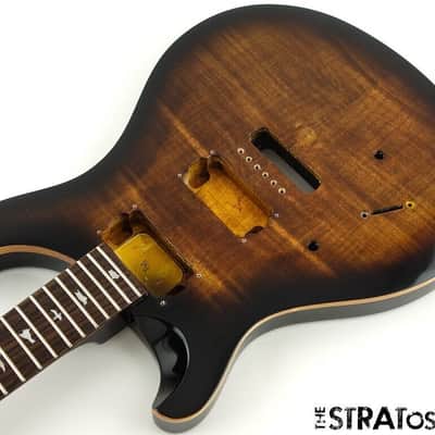 LEFTY PRS SE Custom 24 BODY & NECK, Paul Reed Smith Guitar Black Gold image 2