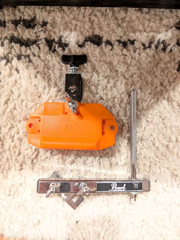 Latin Percussion LP1204 Piccolo Jam Block 2010s - Orange image 1
