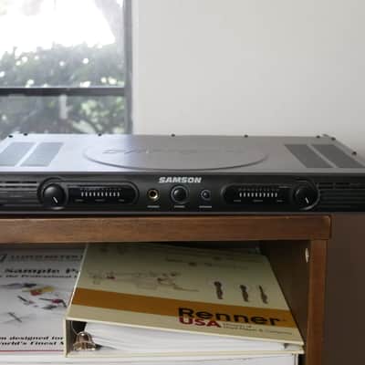 Samson Servo 120a Power Amp 2020s - Black image 1