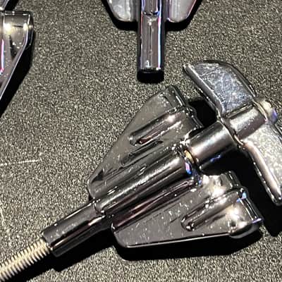 Vintage Rogers Bass Drum Claws (14) Chrome image 7