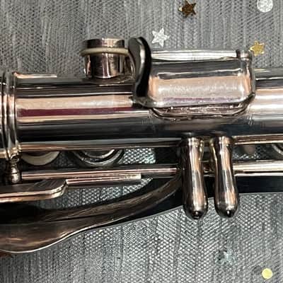 Selmer Depose Metal Silver Bb 1930 - Silver Clarinet image 12