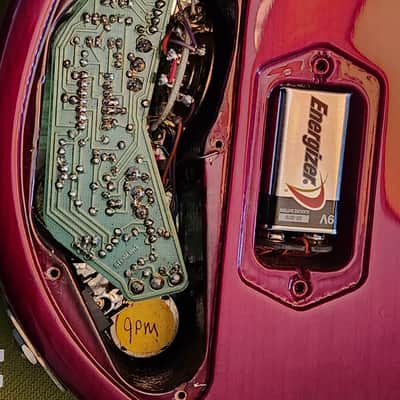 Ernie Ball Music Man Sterling 4H 1995 - Red image 21
