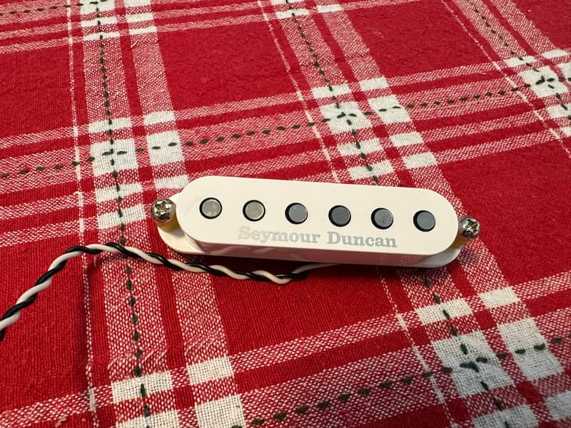 Seymour Duncan SSL-3 Hot Strat RWRP Middle Pickup 2010s - White image 1