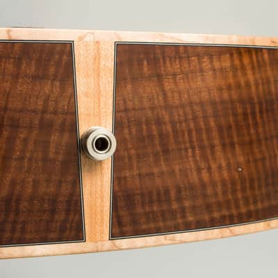 Circle Strings  A-1 10 String Acoustic Flat Top Guitar (2018), ser. #119, original molded white plastic hard shell case. image 15