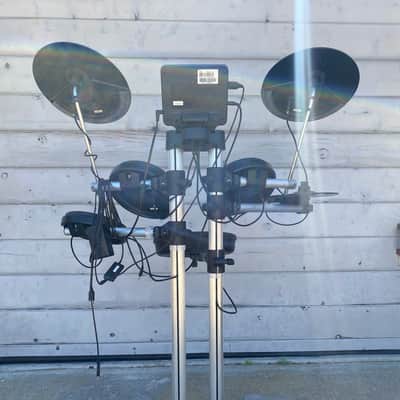 Roland HD-3 V-Drums Lite Electronic Drum Set 2010s - Black image 4