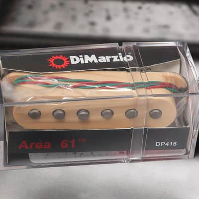 DiMarzio DP416CR Area 61 Single Coil Pickup - Cream image 1