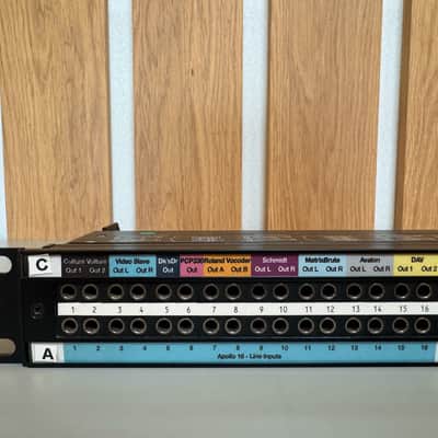 Neutrik Flexi-Norm NPPA-TT-SD25 (4.4mm TT Bantam) Jack Patch Panel. 1u 19inch. 96 way image 2