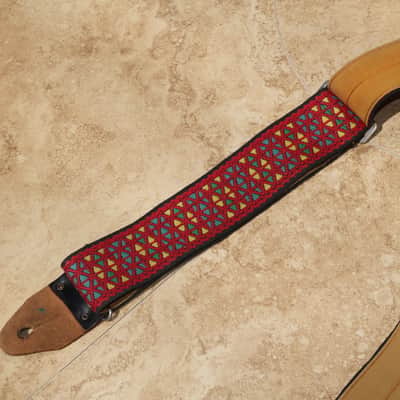 Ace Wood Stock Woven Guitar Strap 1960's image 11