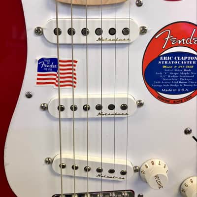 Fender Eric Clapton Stratocaster®, Maple Fingerboard, Torino Red image 4