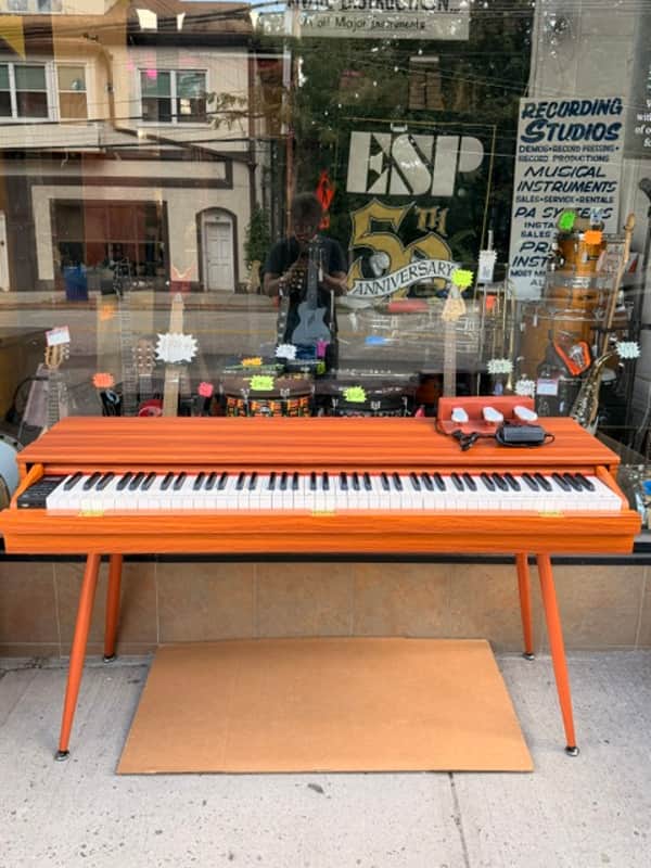 Unbranded Full Size Electric Piano with Sustain, Legs and Hardware image 1