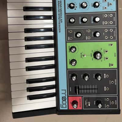 Moog Grandmother Analog Synthesizer w/ Patch Cables & Custom Soft Cover
