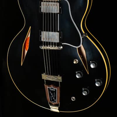 Gibson Custom Shop 1964 Trini Lopez Standard Reissue Murphy Lab Ultra Light Aged Ebony (722) image 1