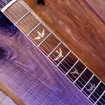 PRS McCarty 594SC Singlecut Wood Library 10-Top Korina & Brazilian Rosewood 2017 - Yellow Tiger image 14