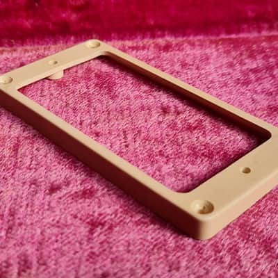 MINT 1958 Gibson Les Paul standard white pickup ring surround - ORIGINAL image 4