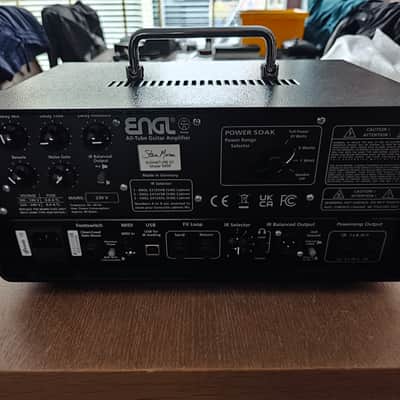 Engl E658 Steve Morse Signature 20 2-Channel 20-Watt Guitar Amp Head 2024 - Present - Blue / Black image 4