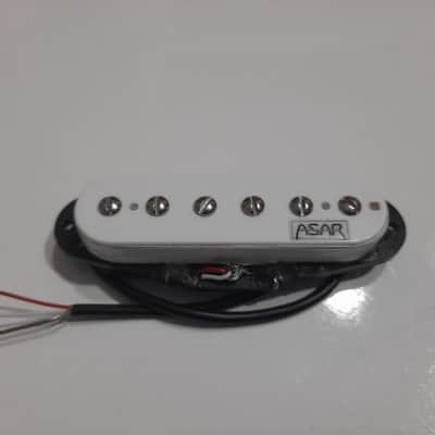 MINI P90 Mk III - Handmade Strat sized Neodymium COIL TAP Pickup for Bridge position. image 2