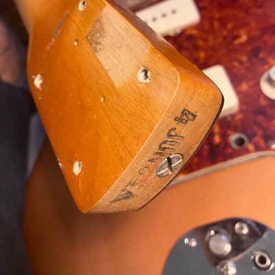 Fender Jazzmaster  1964-1972 - Firemist Gold refin w/ Fender HSC image 5