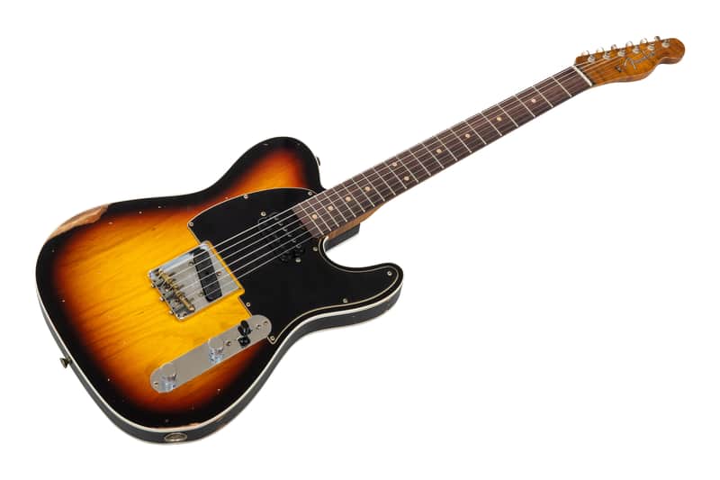 Fender Custom Shop Limited Edition HS Tele Custom Relic RW - 3-Color Sunburst - only 3.1 kg image 1