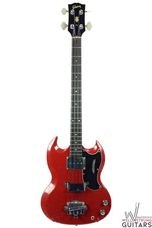 1965 Gibson EB-0 - Cardinal Red