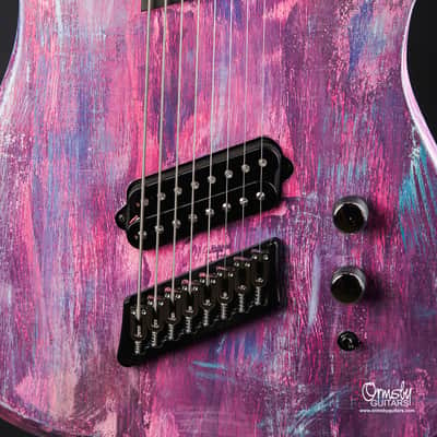 Ormsby Hypemachine CustomShop 8 string 2018 Plank Pink imagen 16